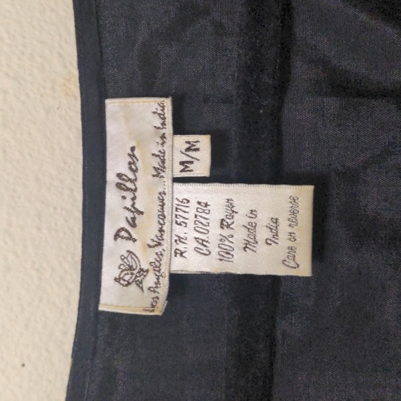 Papillon 90s Vintage Large Floral Print Maxi Dress - Picture 3 of 6